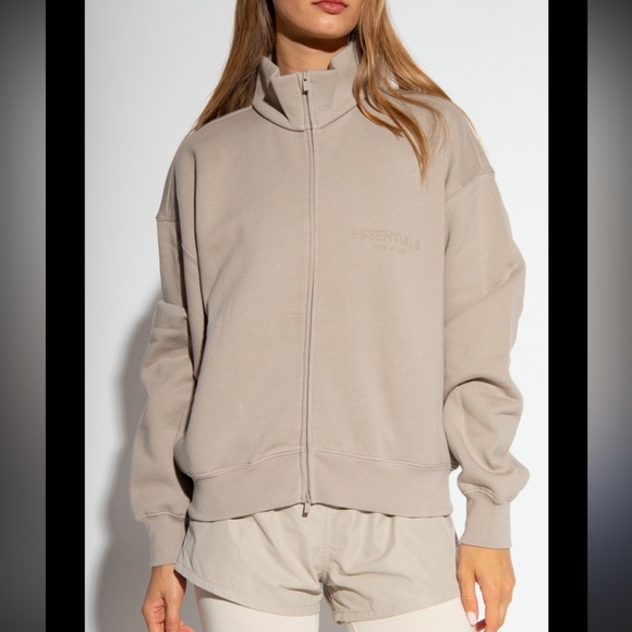 Essentials fear of God women’s full zip sweatshirt XS excellent condition - Picture 1 of 6